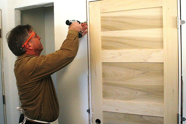 Wood Door Installation