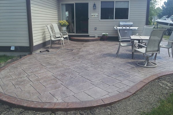 Stamped Concrete Patio Westchester County NY