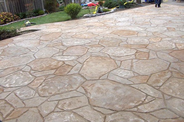 Flagstone Stamped Concrete Service Brooklyn NY