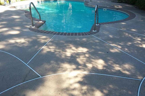 Pool Concrete Deck In Council Bluffs IA