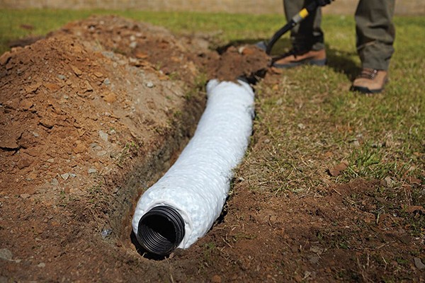 French Drains Installation Estimate Katy TX