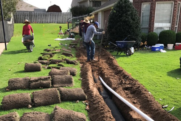 French Drains Installer Katy TX