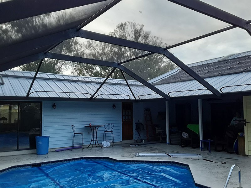 Pool Cage Access Panel Pine Hills FL