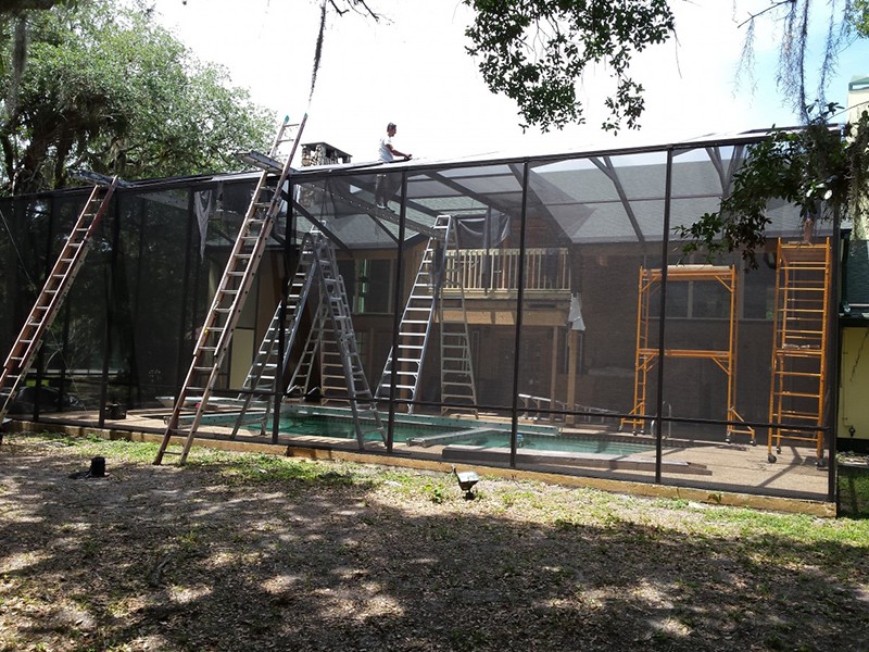 Screen Enclosure Cleaning Service Winter Springs FL